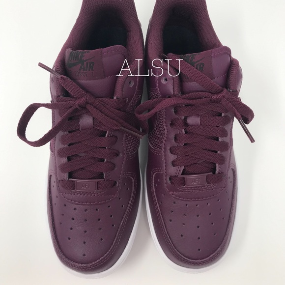 NikeID Air Force 1 Leather Violet W AUTHENTIC - Picture 4 of 8